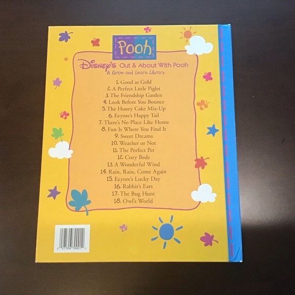 6 Volumes Out & About With Pooh-A Grow and Learn Library - Picture 3 of 16